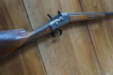 Rare Rifled 24 Gauge Husqvarna Model 12 Rolling Block Stalking Rifle - 5 of 7