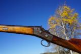 Rare Rifled 24 Gauge Husqvarna Model 12 Rolling Block Stalking Rifle - 2 of 7