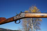 Rare Rifled 24 Gauge Husqvarna Model 12 Rolling Block Stalking Rifle - 1 of 7