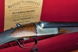 Westley Richards "Gold Name" Droplock Ejector, Cased - 3 of 14
