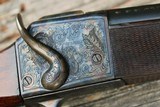 Field's Patent Falling Block Rifle by Scholefield, Beautiful Colors and Engraving, 450 3 1/4" - 4 of 15
