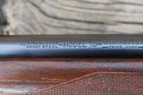 Pre-War Winchester Model 70 .22 Hornet with Lyman Alaskan - 10 of 16