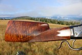 1885 Winchester High Wall .30 US (.30-40 Krag) #3 Barrel Beautiful Custom Stock + Original Stock - 17 of 19