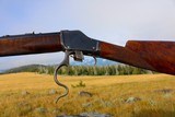 1885 Winchester High Wall .30 US (.30-40 Krag) #3 Barrel Beautiful Custom Stock + Original Stock - 6 of 19