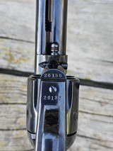 USFA Flat Top Target Revolver .45 Colt Custom Grips Original Box and Grips Test Fired Only - 6 of 10