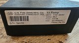 USFA Flat Top Target Revolver .45 Colt Custom Grips Original Box and Grips Test Fired Only - 10 of 10