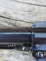 USFA Flat Top Target Revolver .45 Colt Custom Grips Original Box and Grips Test Fired Only - 4 of 10