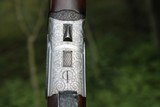 AYA 12 Gauge Model 37-A Deluxe Hand-Detachable Sidelock Over-Under Two Barrel Set Game Scene Engraved - 9 of 19