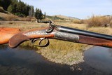 High Quality Pre-War German Double Rifle Converted to .444 Marlin Excellent Condition - 2 of 20