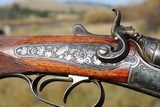 High Quality Pre-War German Double Rifle Converted to .444 Marlin Excellent Condition - 6 of 20