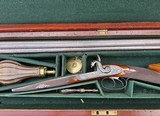Henry Piper English 15 bore Percussion Double Fabulous Condition Possibly Unused - 2 of 15