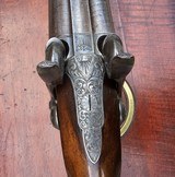 Henry Piper English 15 bore Percussion Double Fabulous Condition Possibly Unused - 7 of 15