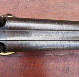 Henry Piper English 15 bore Percussion Double Fabulous Condition Possibly Unused - 8 of 15