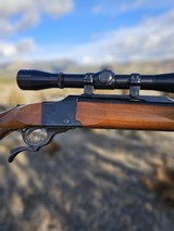 Ruger No. 1 .270 Built 1971 with Lyman All American 8x Rifle and Scope Appear Unused - 4 of 11