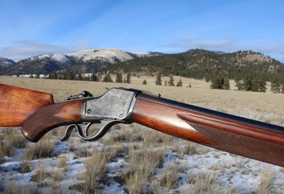 Custom Winchester Model 1885 High Wall Relined to .22 LR by C. C. Johnson