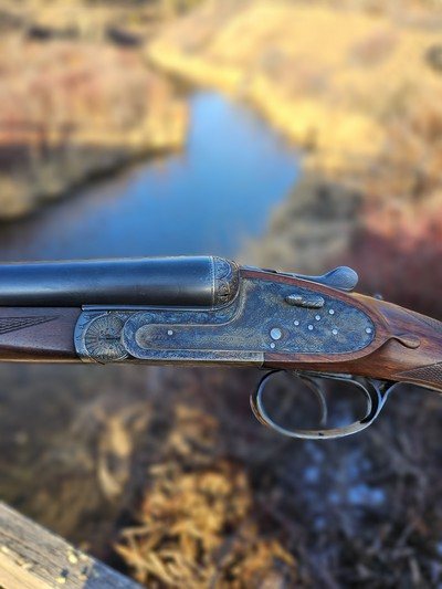 AyA (Aguirre y Aranzabal) Lightweight Cased Lightweight 12 Gauge Model No. 2 Sidelock Ejector