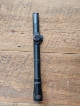 Pecar Vintage German 2 3/4 X Scope 22mm Tube Excellent Optics - Image 1 of 3