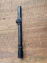 Pecar Vintage German 2 3/4 X Scope 22mm Tube Excellent Optics - Image 3 of 3