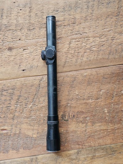 Pecar Vintage German 2 3/4 X Scope 22mm Tube Excellent Optics - Image 3 of 3