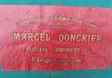 Marcel Donckier (of Liège, Belgium) Cased Best Grade 12 Bore Sidelock Ejector Fabulous Condition - Image 15 of 16