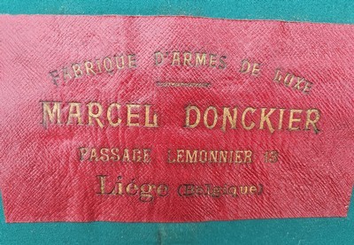 Marcel Donckier (of Liège, Belgium) Cased Best Grade 12 Bore Sidelock Ejector Fabulous Condition - Image 15 of 16