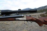 J. P. Sauer Pre-War Double Rifle plus Combination Barrels.9.3x74 x 9.3x74 and 8x57r x 12 Ga.Zeiss Scope in Claw Mounts. - Image 6 of 20