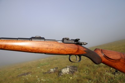 Pre-War John Rigby 98 Oberndorf Mauser .275 Rigby (7x57) Excellent English Sporter - Image 5 of 14