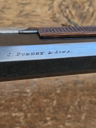 JAMES PURDEY & SONS BEAUTIFUL 28 GAUGE SINGLE BARREL HAMMERGUN - Image 6 of 12