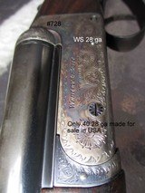 Webley Scott
728 28 ga double
one of 40 made - 4 of 20