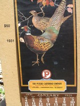 Calendars and Reproduction Peters - Image 1 of 15