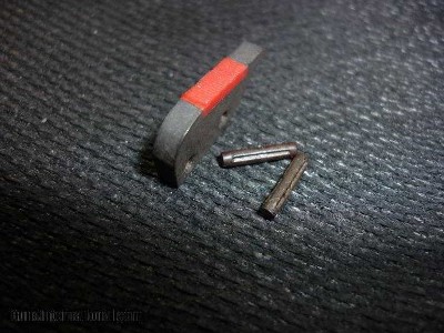 Colt Factory Python Red Ramp Sight