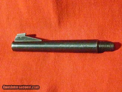 Colt Officer's Model Match Barrel