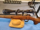 Browning A Bolt 22cal. with rare laminated stock with Redfield 3X-9X Tracker Scope. - 4 of 13