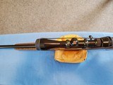 Browning A Bolt 22cal. with rare laminated stock with Redfield 3X-9X Tracker Scope. - 9 of 13