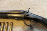 W W Greener 577/500 No.2 underlever hammer double rifle - 2 of 15