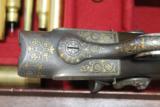 Manton 16 Bore Gold inlayed double Howdah rifle - 5 of 15