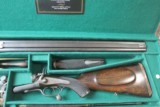 Lyon and Lyon 12 Bore 7 dram 13 pound underlever hammer double rifle - 3 of 15
