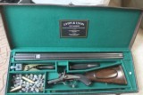 Lyon and Lyon 12 Bore 7 dram 13 pound underlever hammer double rifle - 1 of 15