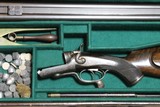 12 Bore Lyon and Lyon underlever hammer double rifle 13.1 pounds 7 dram proof - 3 of 15