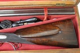 James Purdey 28 BORE (.577 Snider early case) underlever hammer double rifle cased with all accessories made 1867 - 10 of 15