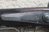 James Purdey 28 BORE (.577 Snider early case) underlever hammer double rifle cased with all accessories made 1867 - 13 of 15