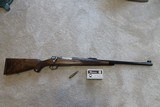 .425 Westley Richards built on 1909 Mauser, Sterling Davenport did all metal work, never fired - 3 of 15