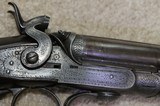 Purdey .500 underlever hammer double rifle, needs work - 5 of 15