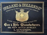 Leather Holland and Holland trade label - 1 of 2