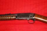 Remington Model 12A . 22 cal. Pump action rifle.
- 2 of 12