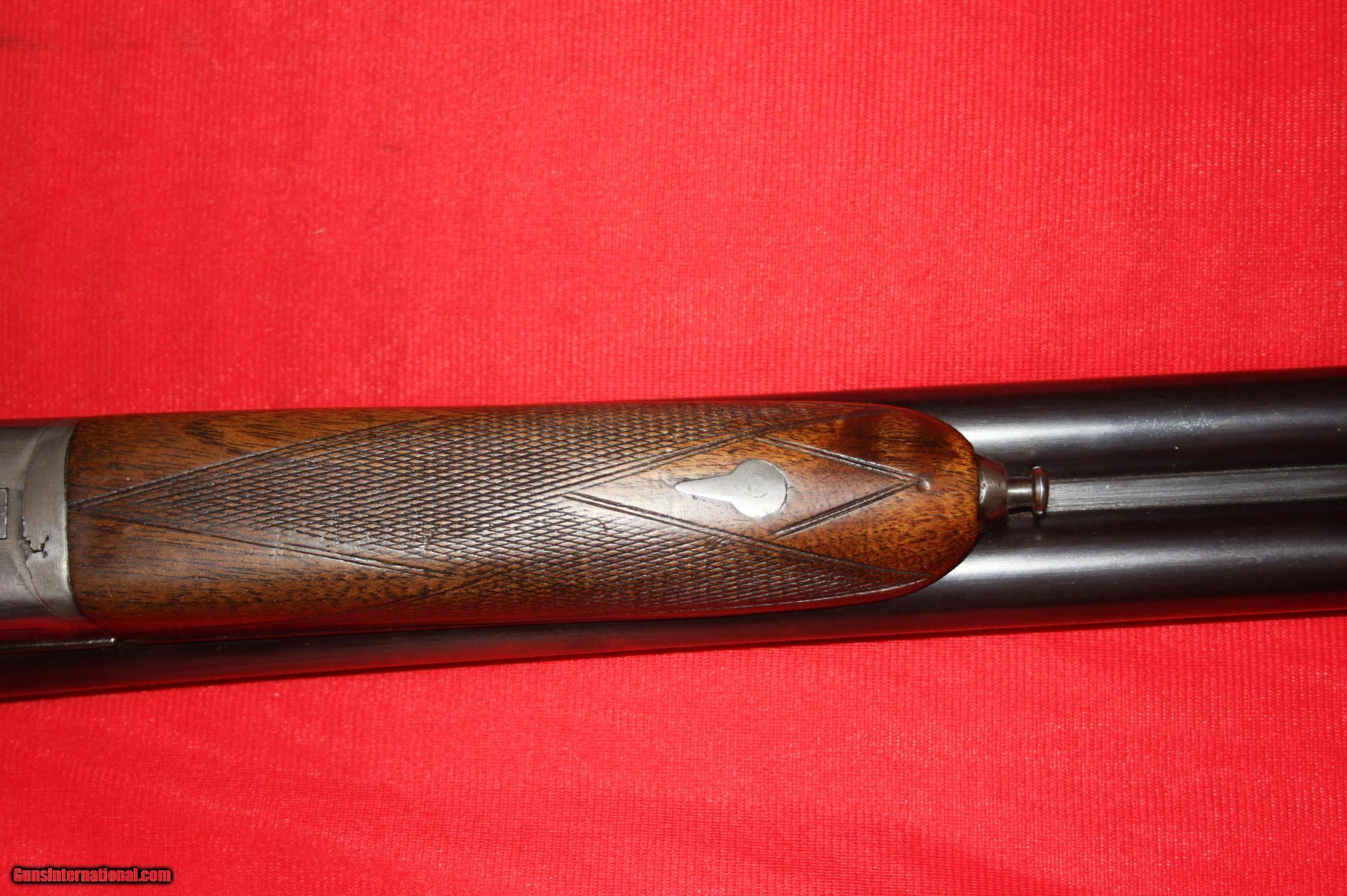 F. Dumoulin 12 Ga. double barrel shotgun