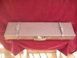 LEATHER SHOTGUN CASE FOR OVER/UNDER OR SIDE BY SIDE - 1 of 2