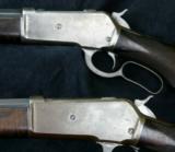 Consecutive pair of Winchester 1886 Deluxe Rifles - 3 of 15