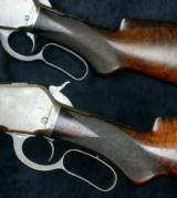 Consecutive pair of Winchester 1886 Deluxe Rifles - 5 of 15