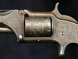 S&W No 1 1/2 revolver, Engraved and Dedicated - 3 of 14